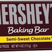 HERSHEY's Semi-Sweet Chocolate Baking Bar