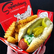 Superdawg&#39;s Chicago-Style Hot Dog - Chicago, IL