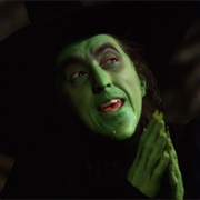 Margaret Hamilton as the Wicked Witch of the West (The Wizard of Oz, 1939)