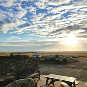 Barn at Beal Campsite, England