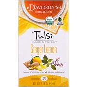 Davidson&#39;s Organics Ginger Lemon Tulsi Tea