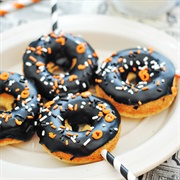Halloween Funfetti Donuts