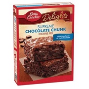 Betty Crocker Chocolate Chunk Brownies