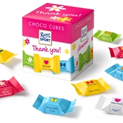 CHOCO CUBES Thank You!