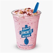 Raspberry Cobbler Concrete Mixer
