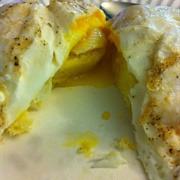 Fried Eggs and Cheese