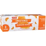 H-E-B Sweetened Mandarin Orange Sparkling Water
