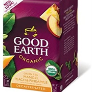 Good Earth Decaf Mango, Peach & Pineapple Tea