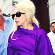 Purple Lady Gaga
