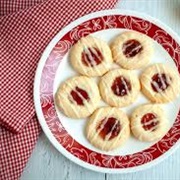 Strawberry Thumbprint Cookie