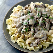 Beef Stroganoff