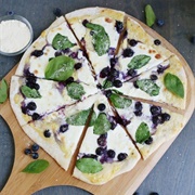 Avocado Blueberry Pizza