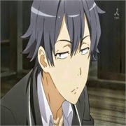 Hachiman Hikigaya . Oregairu