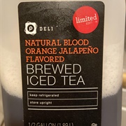 Publix Blood Orange Jalapeño Brewed Iced Tea