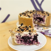 Stuffed Blueberry Cheesecake