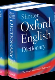 Shorter Oxford English Dictionary (Oxford Dictionaries)