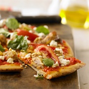 Barbecue Quail Pizza