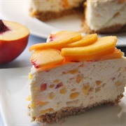 Nectarine Cheesecake