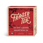Fraser Tea Hot Spicy Cinnamon Organic Black Tea
