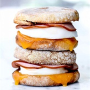 Homemade Egg McMuffin