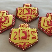 Dreidel Cookies