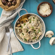 Mushroom Chestnut Risotto