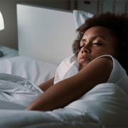 Having a Bed to Sleep In