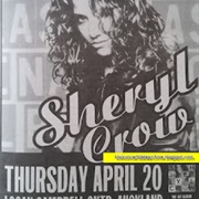 Sheryl Crow 1995 Logan Campbell Center