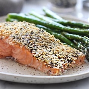 Everything Bagel Crusted Salmon