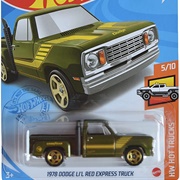 GTC95	212	1978 Dodge Li'l Red Express Truck	HW Hot Trucks 			 			Treasure Hunt