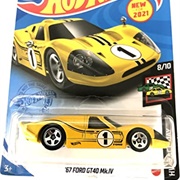 GTB67	106	&#39;67 Ford GT40 Mk.IV (2nd Color)	HW Race Day 			 			New for 2021!