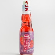 Hatakosen Raspberry Ramune Soda
