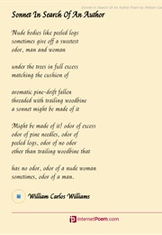 Sonnet in Search of an Author (William Carlos Willaims)