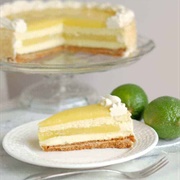 Lime Layered Cheesecake