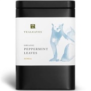Tea Leaves Peppermint Leaves Herbal Tea