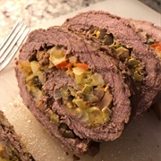 Beef and Olive Roll