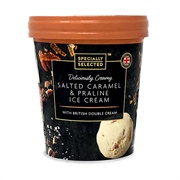 Salted Caramel Praline Ice Cream