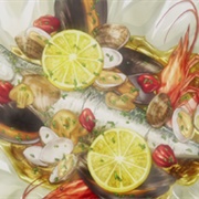 Autumn Pacific Saury Cartoccio