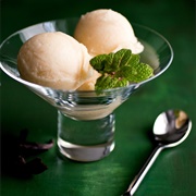 Pear and Thyme Sorbet