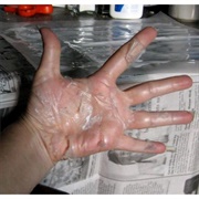 Poured Glue Over Your Hand, Let It Dry, Then Peeled It Off