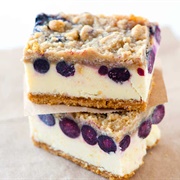 Blueberry Lemon Cheesecake Bars