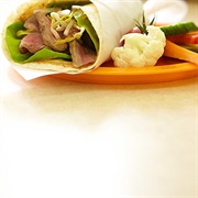 Beef Noodle Wrap