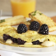 Blackberry Omelette