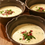 Smoked Reindeer and Cheese Soup
