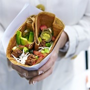 Beef and Jalapeno Crepe