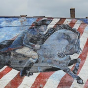 General Peter Gansevoort Wall Mural, Rome, NY