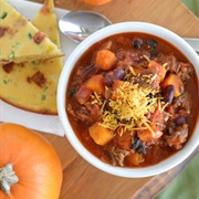 Smoky Chipotle Butternut Sausage Chilli