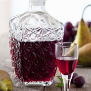 Spiced Plum and Pear Cordial
