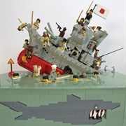 Sinking Lego
