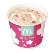 Cherry Blossom McFlurry
